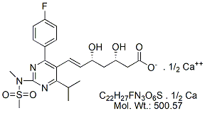 Rosuvastatin EP Impurity G (Calcium Salt)